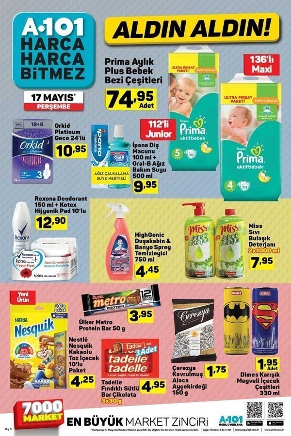  A101 17-24 Mayıs 2018 Aktüel Ürünler Kataloğu