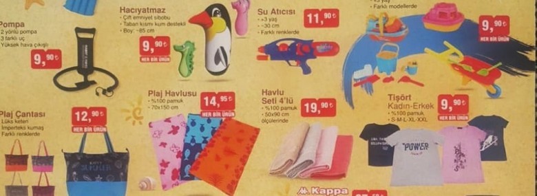 Bim 12 Haziran 2018 İndirimli Ürünler Kataloğu