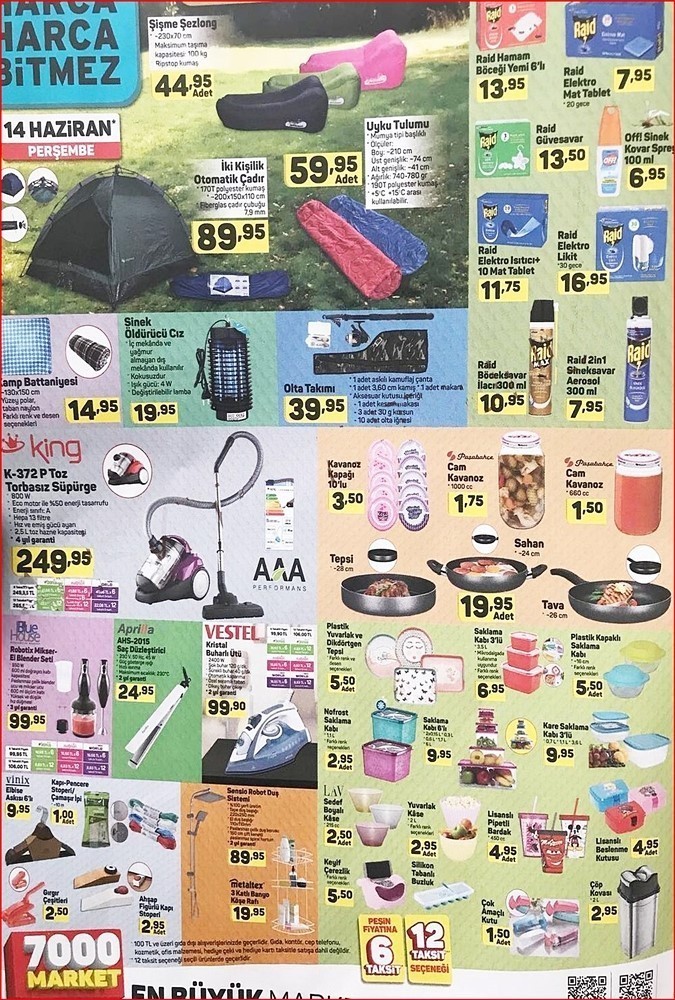 A101 14 Haziran 2018 Aktüel Ürünler Kataloğu