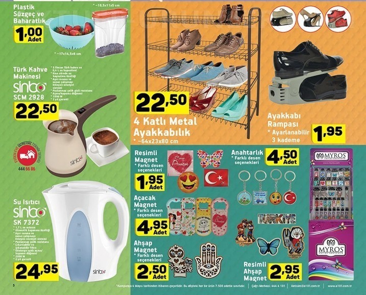 A101 17 Temmuz Aktüel Ürünler Kataloğu 