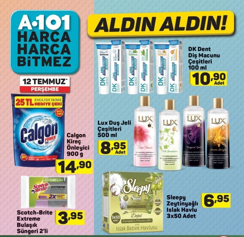 A101 12 Temmuz Aktüel Ürünler Kataloğu  (YENİ)