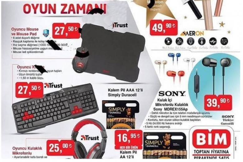 Bim   23 Temmuz 2018 İndirimli Ürünler Kataloğu