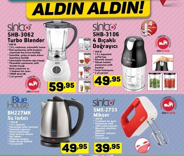 A101 4 Ağustos Aktüel İndirimleri