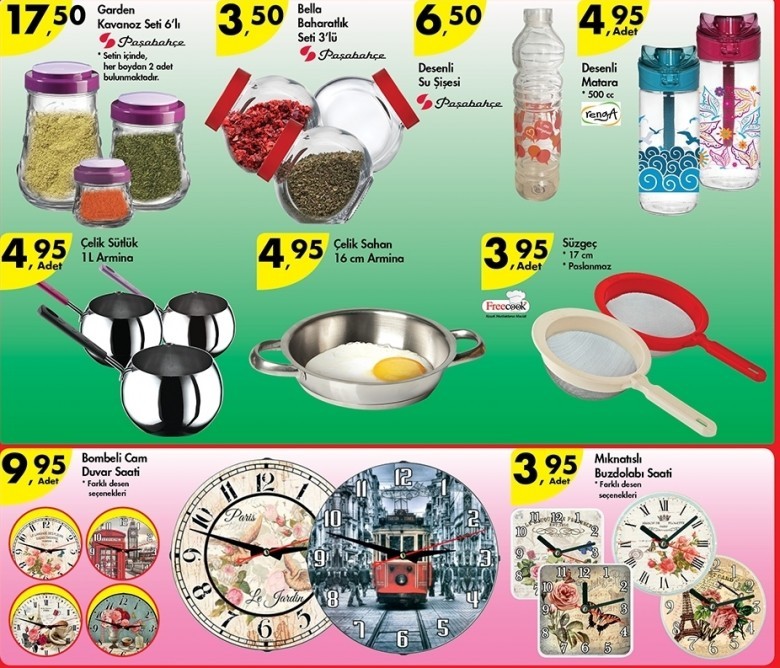 A101 Ağustos Ayı İndirimleri