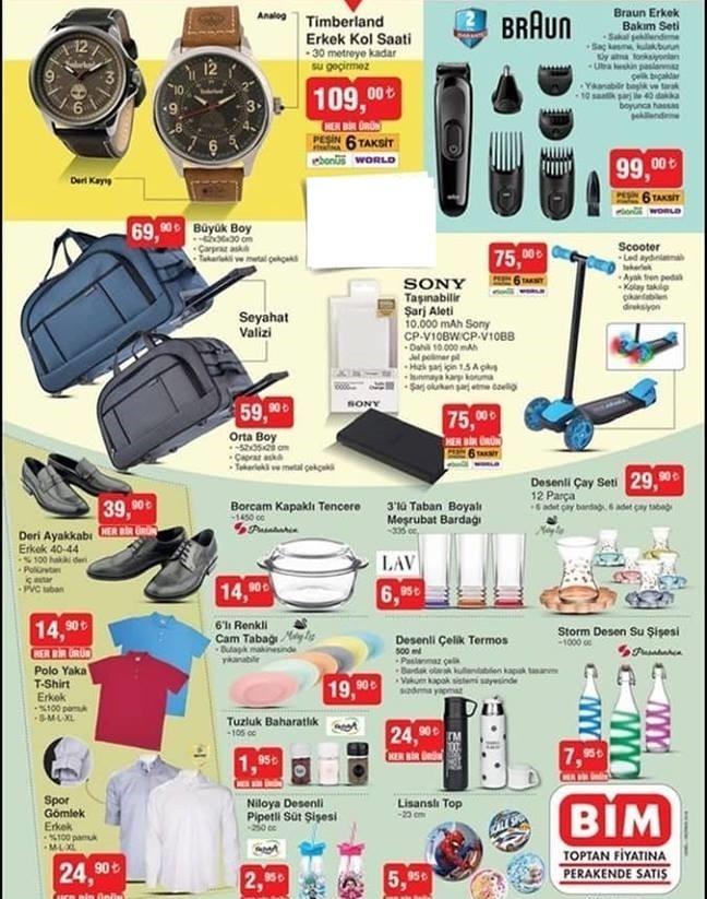 Bim Hafta Sonu İndirimleri