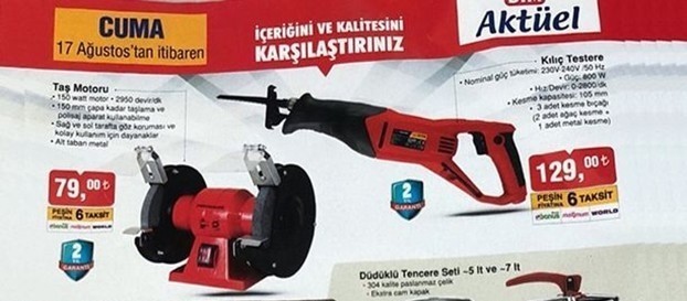 Bim 17 Ağustos 2018 Aktüel İndirimleri