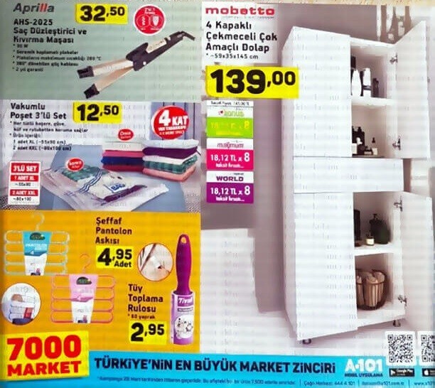 A101 Ağustos Ayı İndirimleri