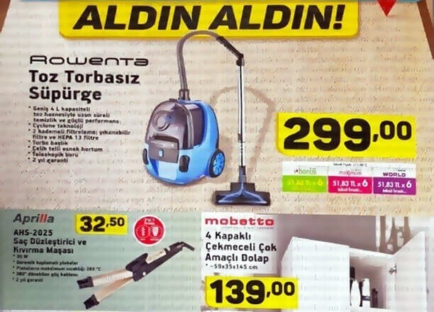 A101 Ağustos Ayı İndirimleri