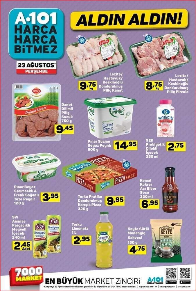 A101 Kurban Bayramı  İndirimli Ürünler Kataloğu