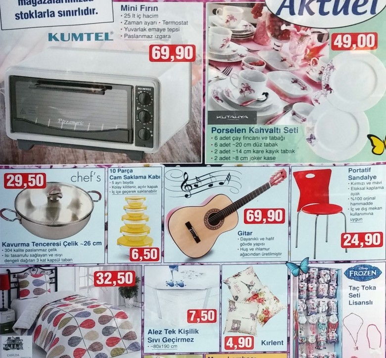 Bim Ağustos Ayı İnidirmleri