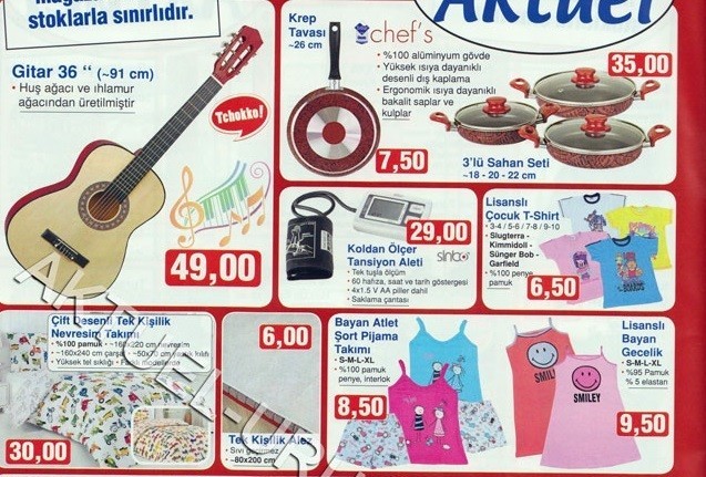 Bim Ağustos Ayı İnidirmleri
