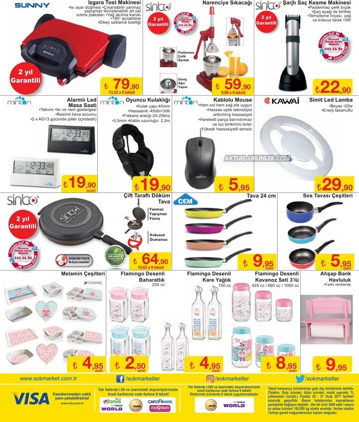 Şok Market 5 Eylül Aktüel İndirimleri