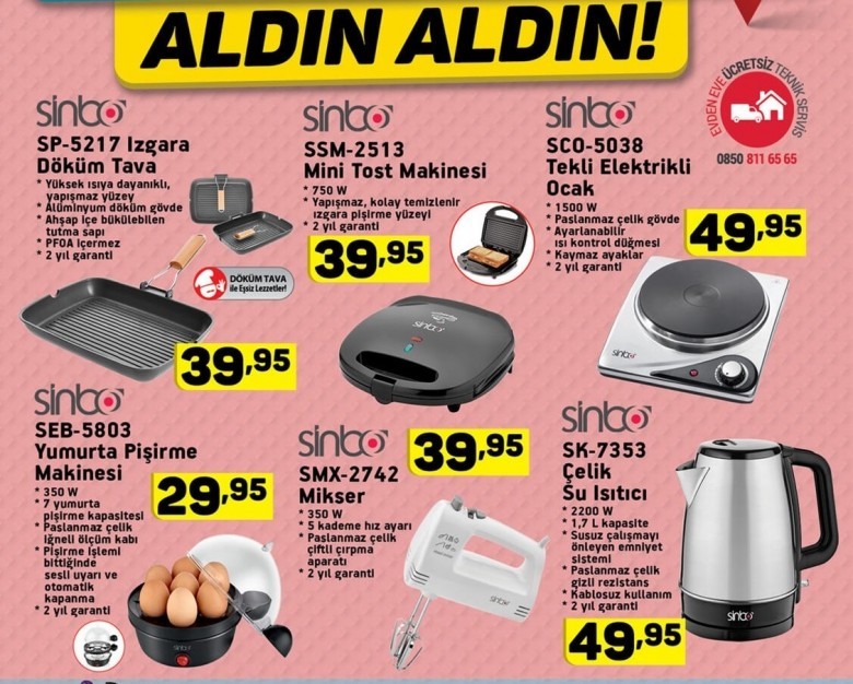 A101 10 Eylül Aktüel Fırsat Ürünleri