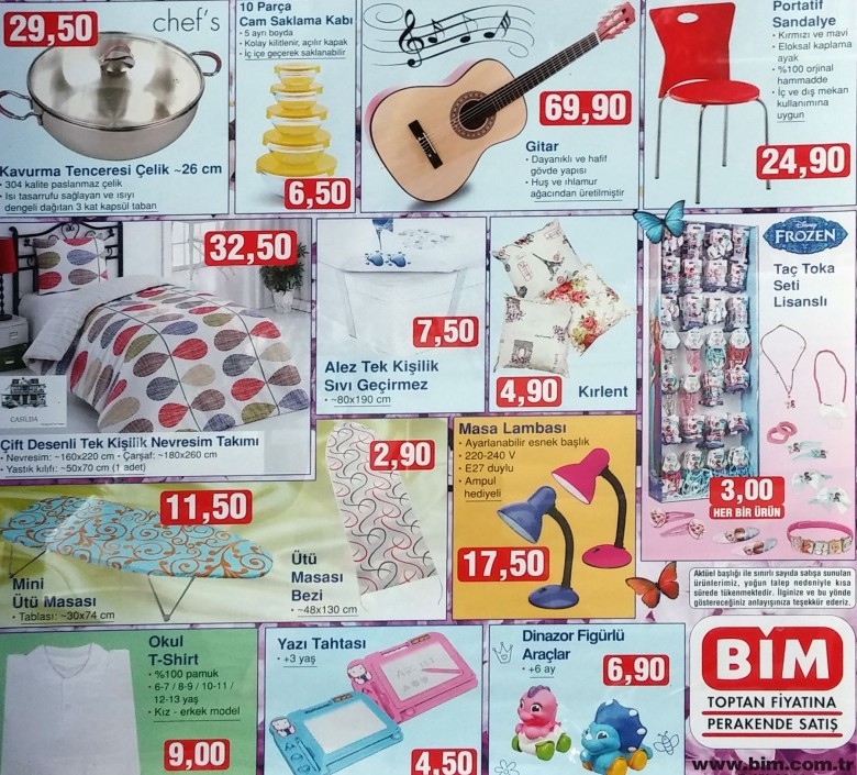 Bim Hafta Sonu Güncel İndirimleri