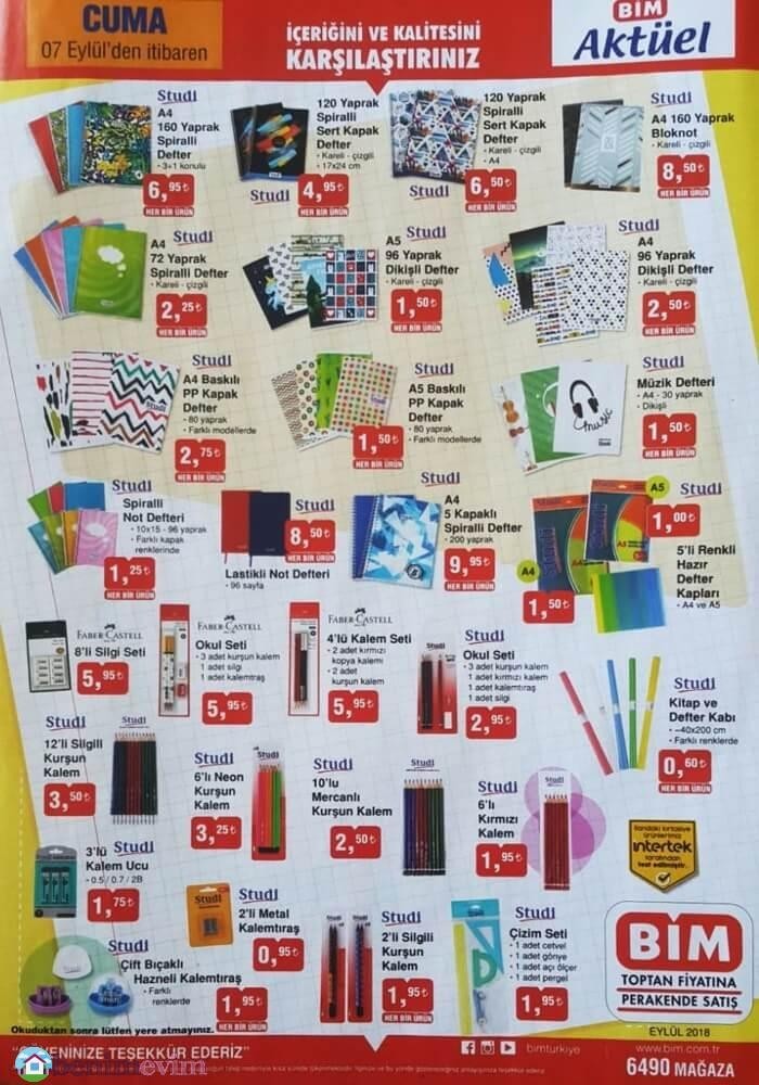 Bim 15 Eylül Aktüel İndirim Kataloğları