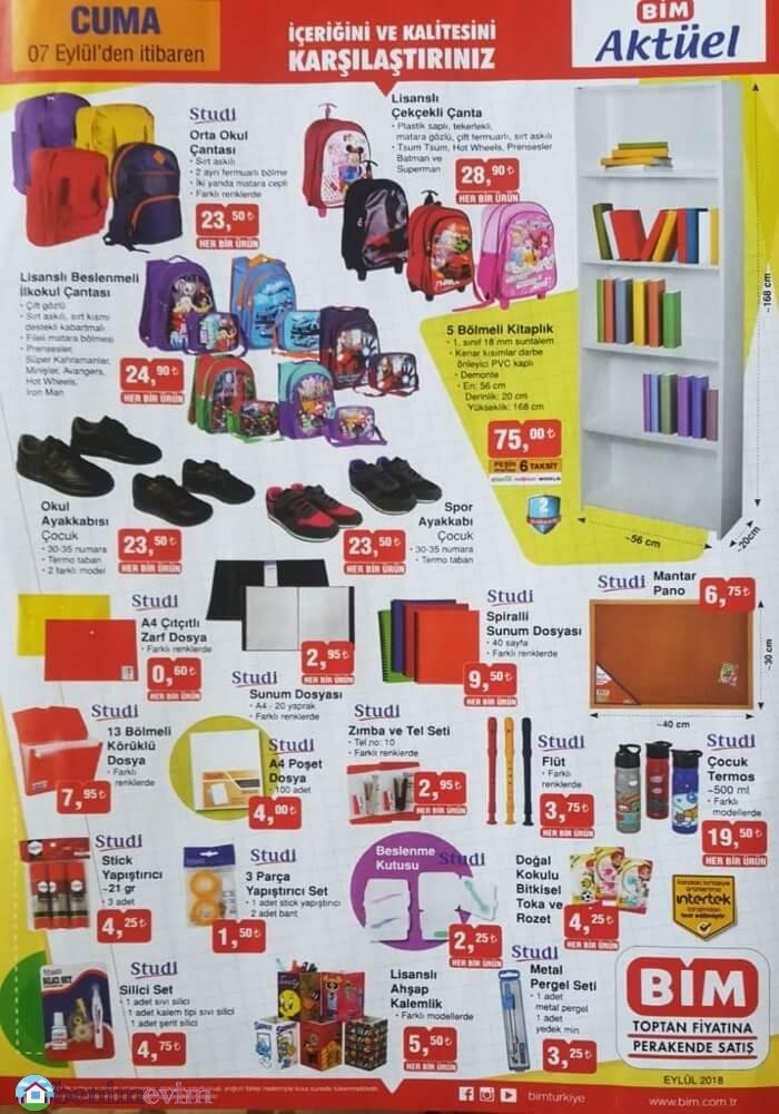 Bim 15 Eylül Aktüel İndirim Kataloğları