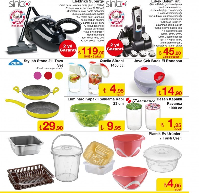 Şok Market Aktüel indirimleri