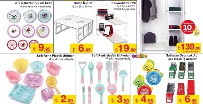 Şok Market Aktüel indirimleri