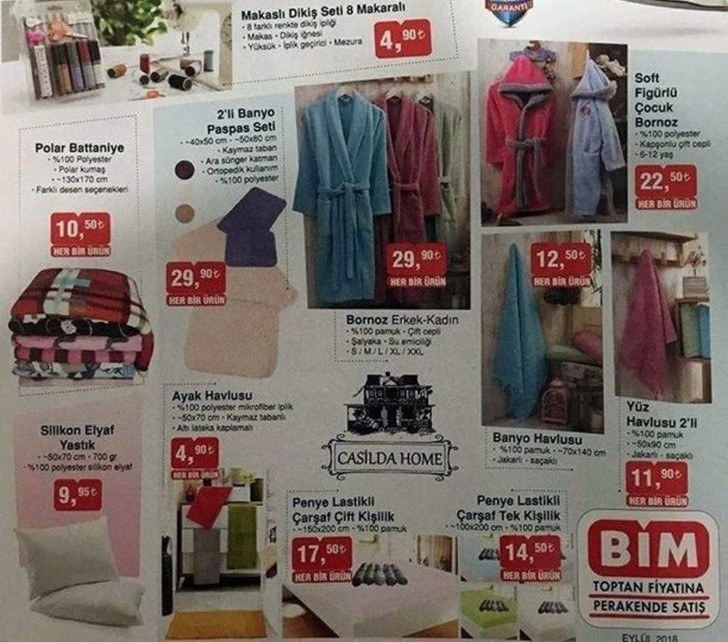 Bim 22 Eylül Aktüel İndirimleri