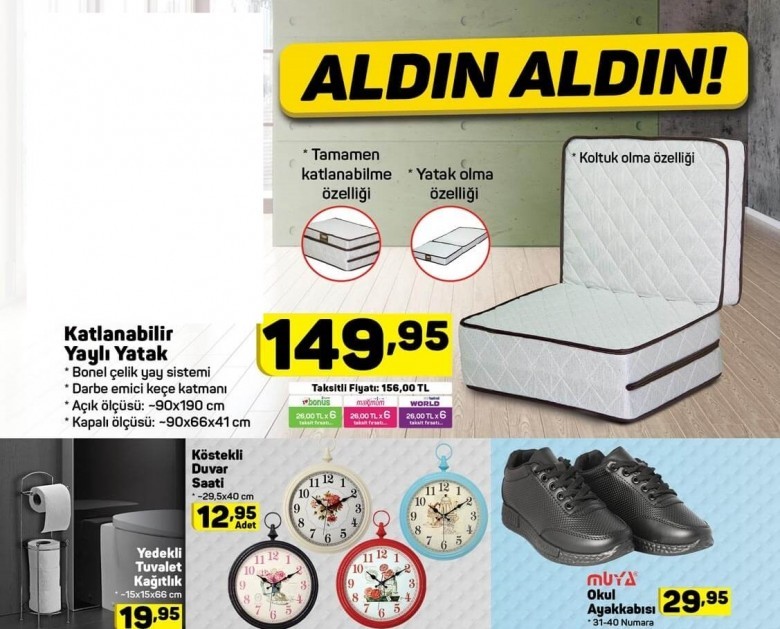 A101 Eylül Ayı İndirimleri