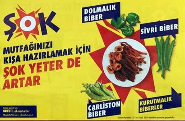 ŞOK Aktüel 15-18  Eylül 2018  Fırsatları