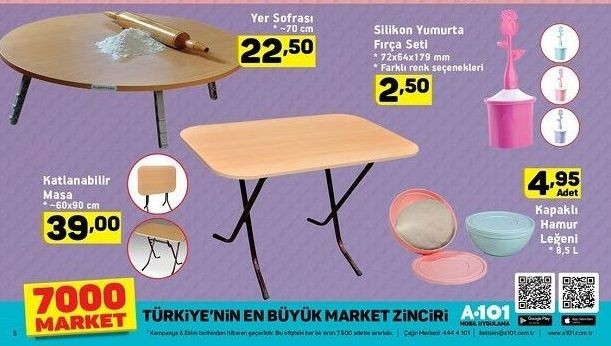 A101 3 Ekim Aktüel indirmleri