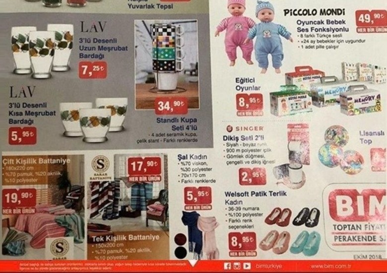 Bim 5 Ekim Aktüel İndirim Kataloğları