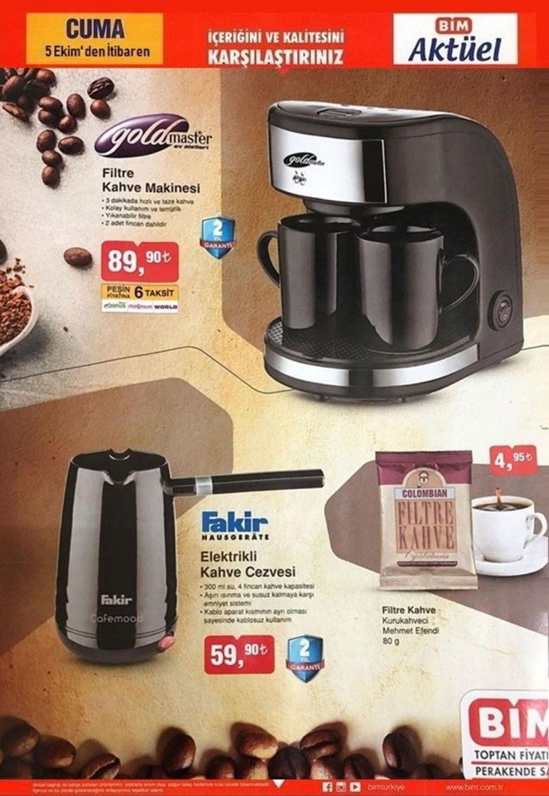 Bim 5 Ekim Aktüel İndirim Kataloğları