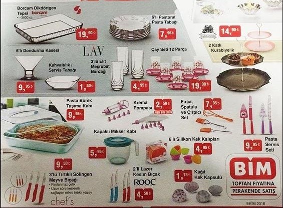 Bim 19 Ekim 2018 Aktüel İndirimli Ürünler Kataloğu