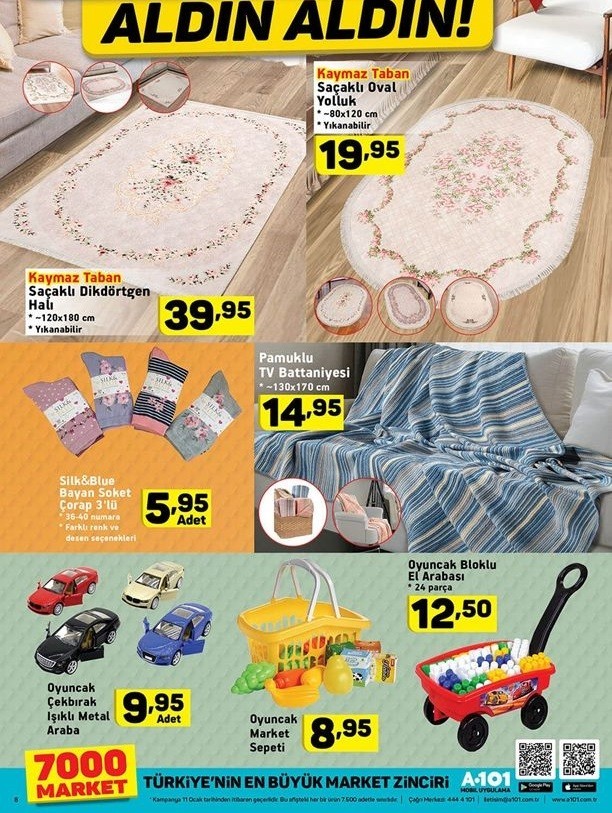 A101 20 Ekim Aktüel İndirim Kataloğları