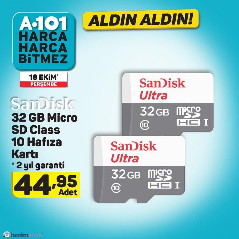 A101 25 Ekim 2018 İndirimli Fırsat Ürünleri