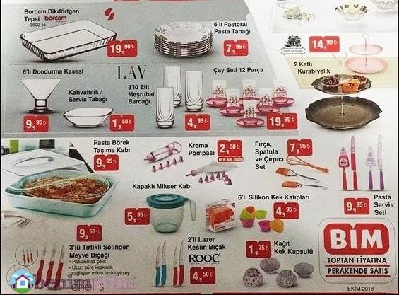 BİM 30 Ekim 2018 Aktüel Ürünler Kataloğu