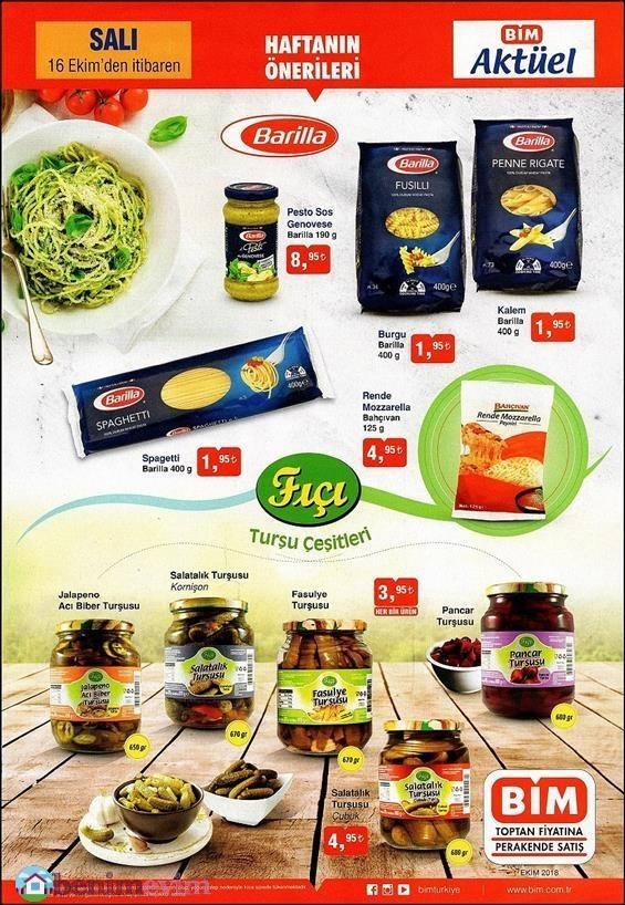 BİM 30 Ekim 2018 Aktüel Ürünler Kataloğu