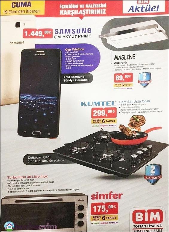 BİM 30 Ekim 2018 Aktüel Ürünler Kataloğu