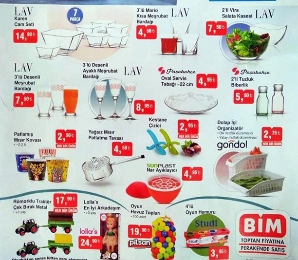 Bim 4 Kasım Aktüel Ürünler Kataloğu