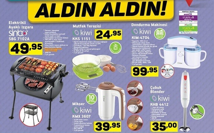 A101 Hafta Sonu  Aktüel İndirimli Ürünler Kataloğu