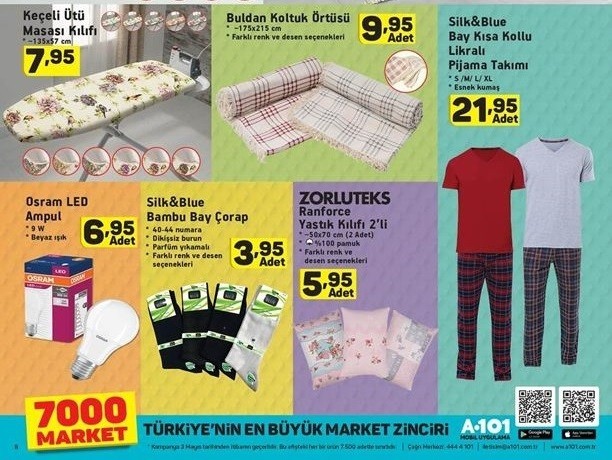 A101 Hafta Sonu  Aktüel İndirimli Ürünler Kataloğu