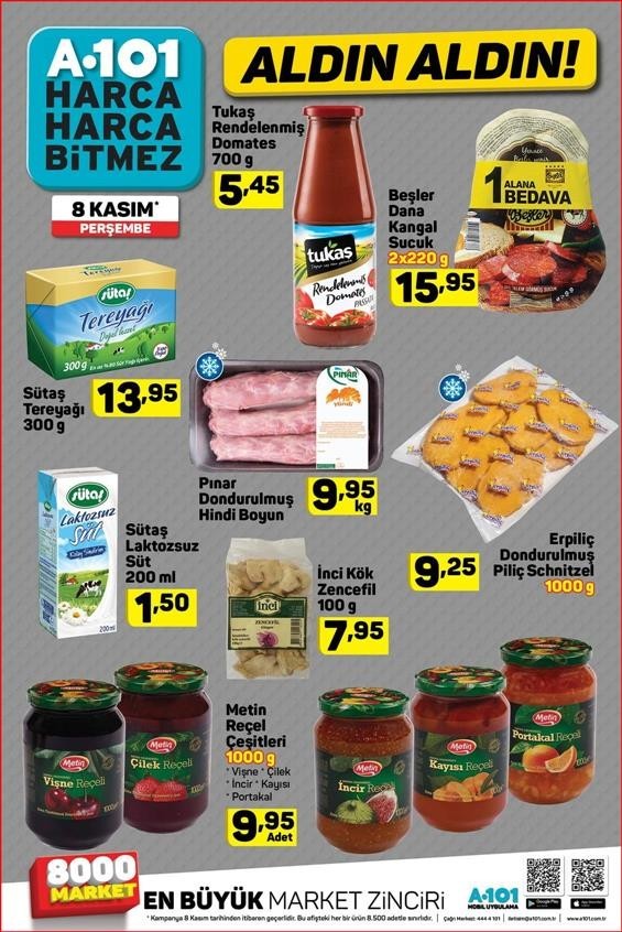 A101 8 - 13  Kasım 2018 Aktüel Ürünler Kataloğu