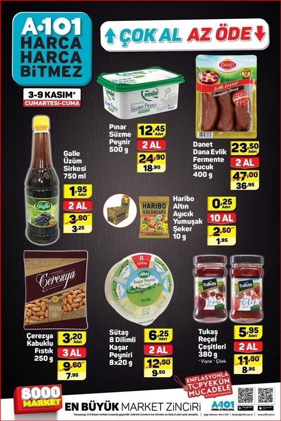 A101 20 Kasım Aktüel İndirim Kataloğu