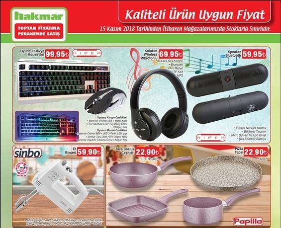 A101 15 Kasım 2018 İndirimli Fırsat Broşürü