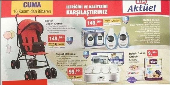 Bim 20 Kasım 2018 Aktüel Ürünler Kataloğu