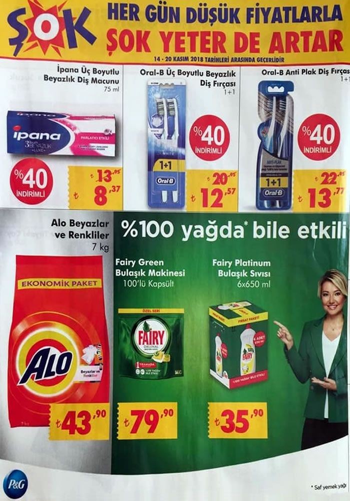 ŞOK 14 Kasım – 21 Kasım 2018 Aktüel Ürünler Kataloğu