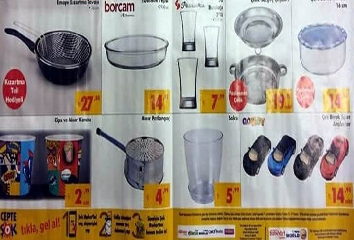 Şok 21-27 Kasım 2018 Aktüel Ürünleri Kataloğu