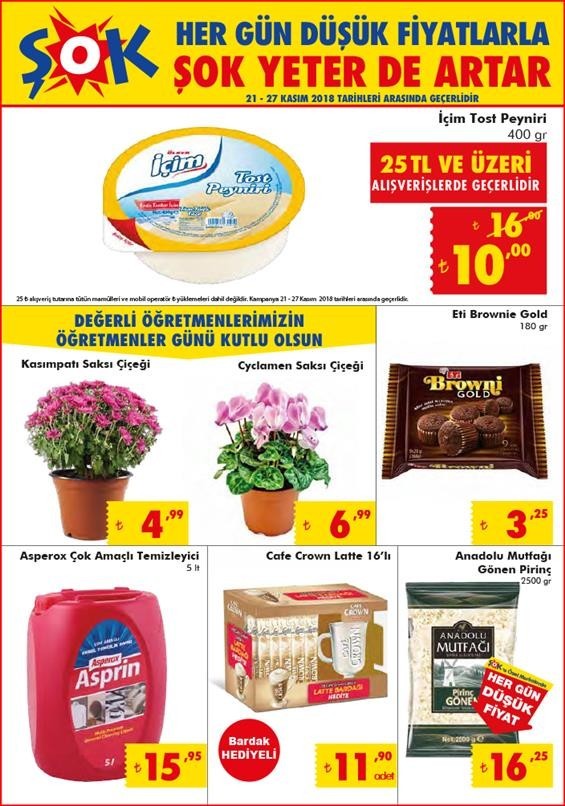Şok Market - Hakmar Market 27 Kasım 2018 Aktüel Ürünleri Kataloğu