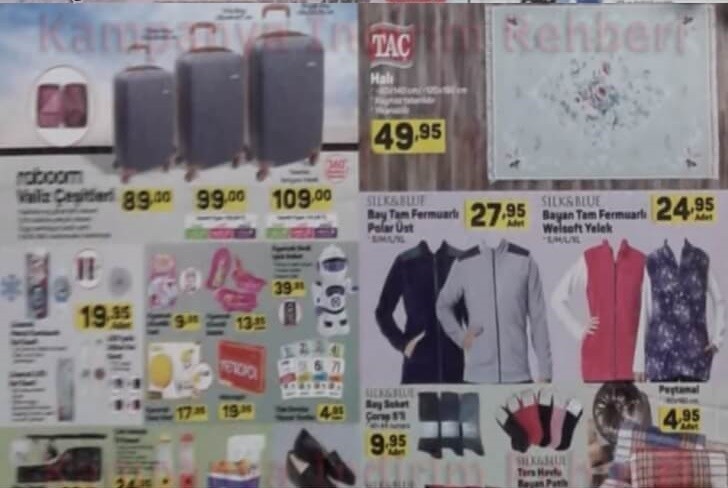 A101 Kasım  Ayı İndirimleri 