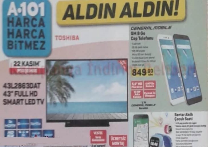 A101 Kasım  Ayı İndirimleri 