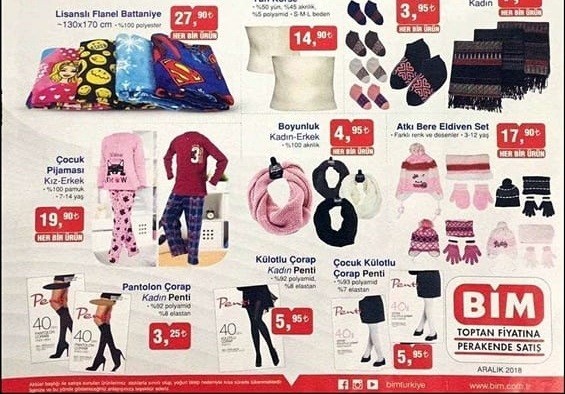 Bim 7 Aralık 2018 Aktüel Ürünler Kataloğu