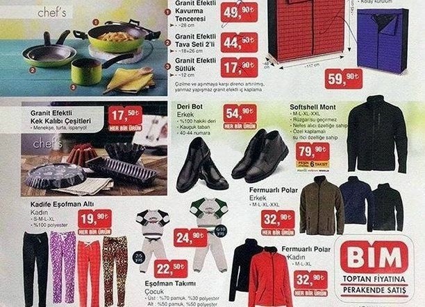 BİM YENİ  21 Aralık  Aktüel Kataloğu