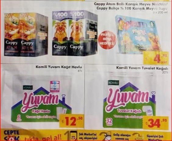 Şok Hafta Sonu İndirimli Aktüel Ürünler Kataloğu