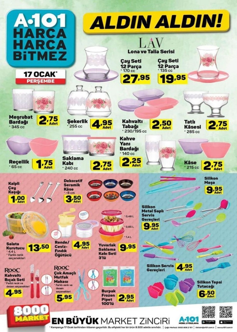 A101 aktüel 18 Ocak 2019 Akteül Ürünler Kataloğu (HD)